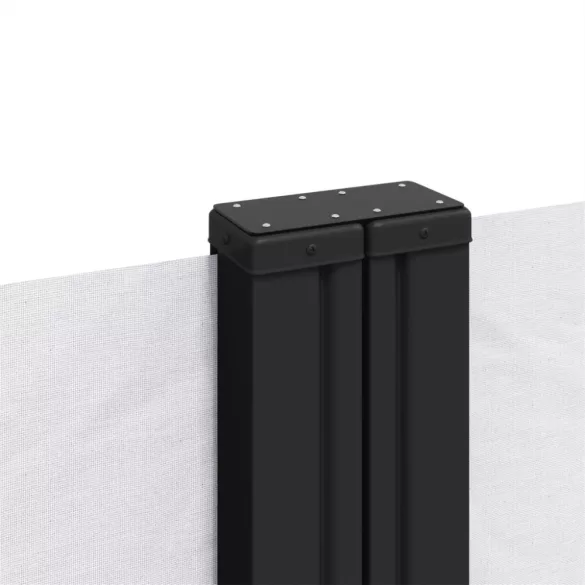 fehér behúzható oldalsó napellenző 160 x 1200 cm