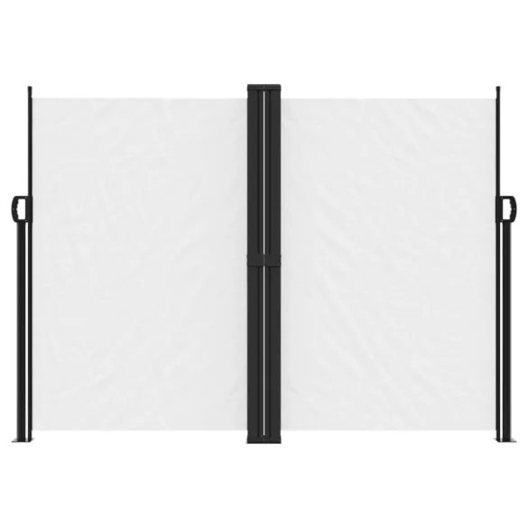 fehér behúzható oldalsó napellenző 180 x 1200 cm