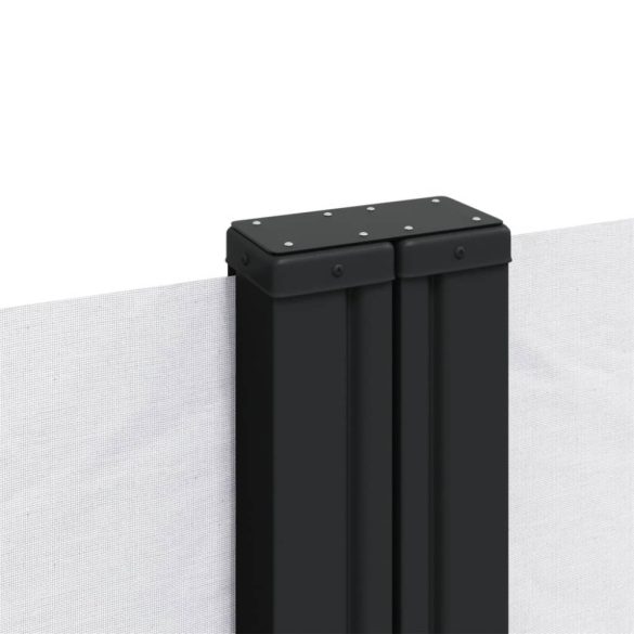 fehér behúzható oldalsó napellenző 180 x 1200 cm