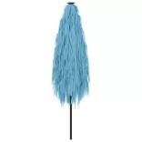 kék kerti napernyő acél rúddal 248 x 248 x 248 cm