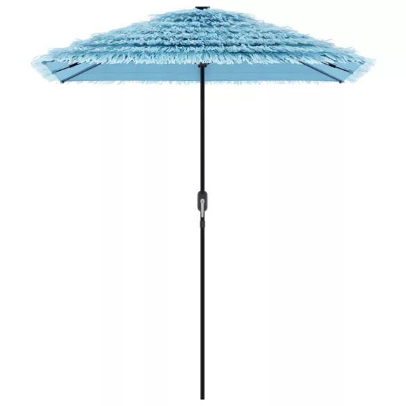 kék kerti napernyő acél rúddal 300 x 200 x 250 cm