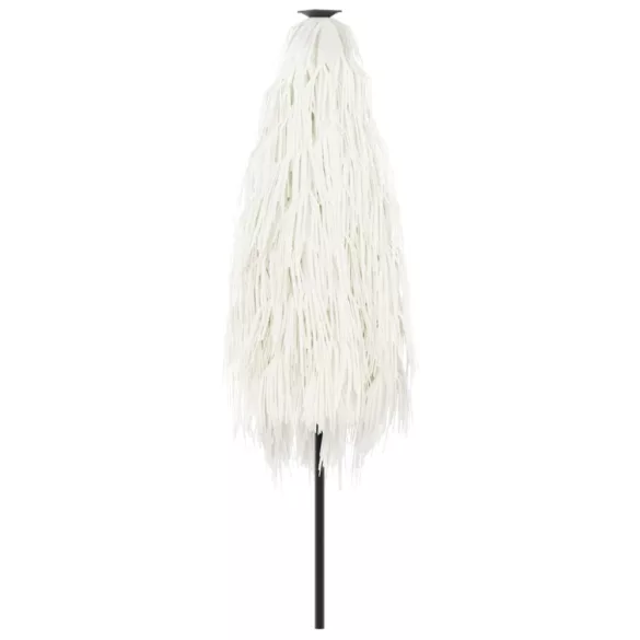 fehér kerti napernyő acél rúddal 268 x 268 x 226 cm