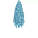 kék kerti napernyő acél rúddal 288 x 288 x 225 cm