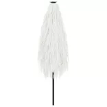 fehér kerti napernyő acél rúddal 288 x 288 x 225 cm