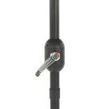 kék kerti napernyő acél rúddal 324 x 324 x 247 cm