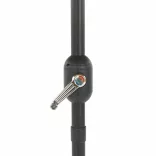 kék kerti napernyő acél rúddal 388 x 388 x 248 cm