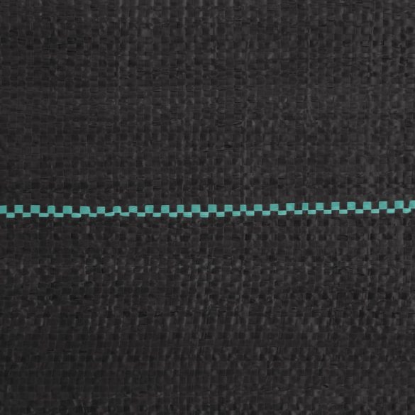 fekete PP talajtakaró membrán 1,5x25 m