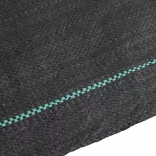 fekete PP talajtakaró membrán 1,5x150 m