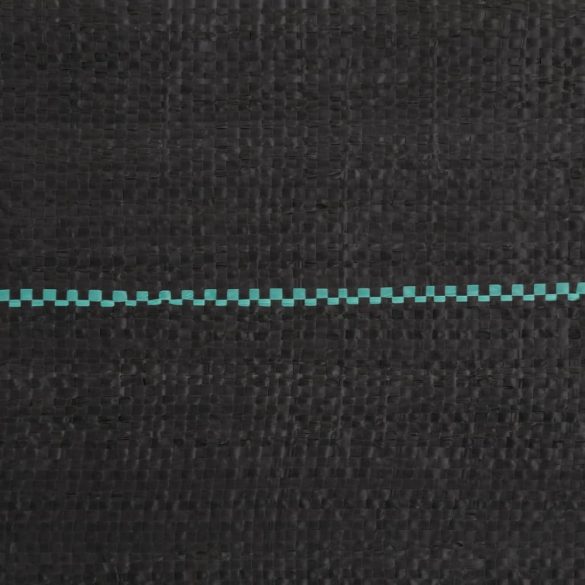 fekete PP talajtakaró membrán 1,5x200 m