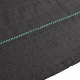 fekete PP talajtakaró membrán 1x10 m