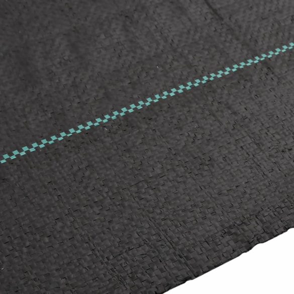 fekete PP talajtakaró membrán 1x10 m