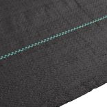 fekete PP talajtakaró membrán 1x25 m