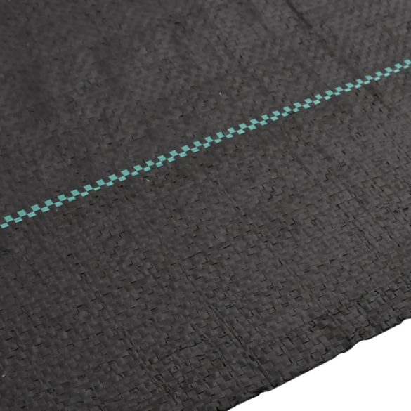 fekete PP talajtakaró membrán 1x25 m