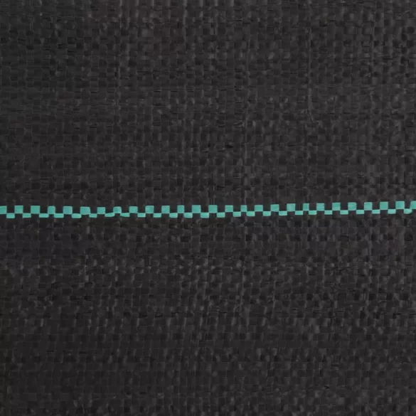 fekete PP talajtakaró membrán 1,5x25 m