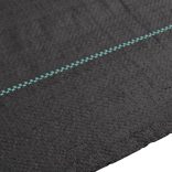 fekete PP talajtakaró membrán 2x25 m