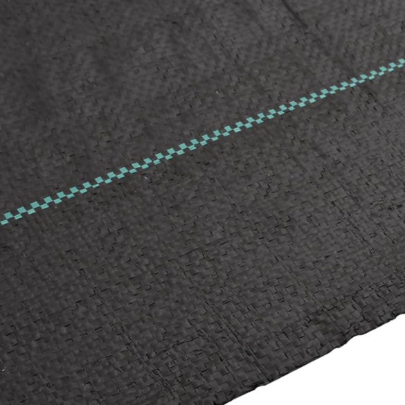 fekete PP talajtakaró membrán 4x25 m