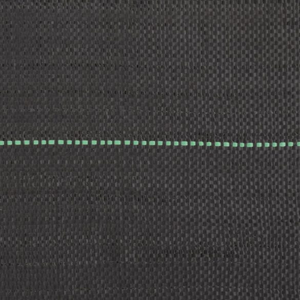 fekete PP talajtakaró membrán 1x25 m