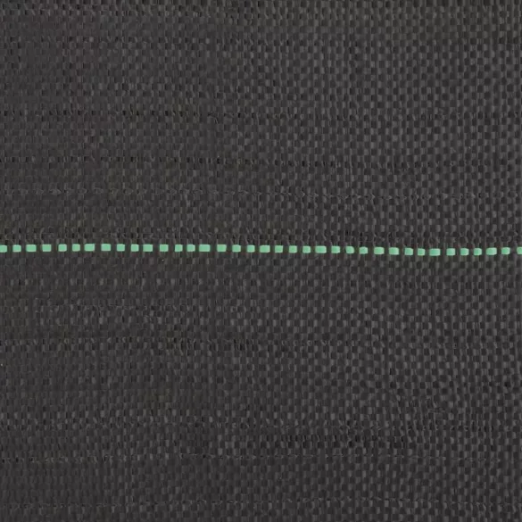 fekete PP talajtakaró membrán 1,5x50 m