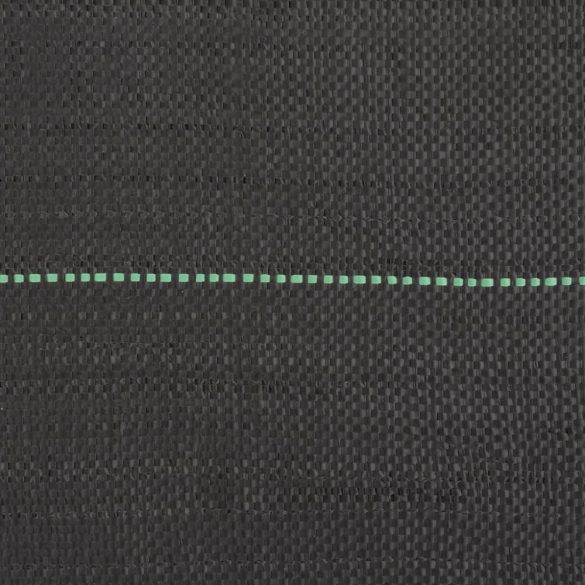 fekete PP talajtakaró membrán 2x10 m