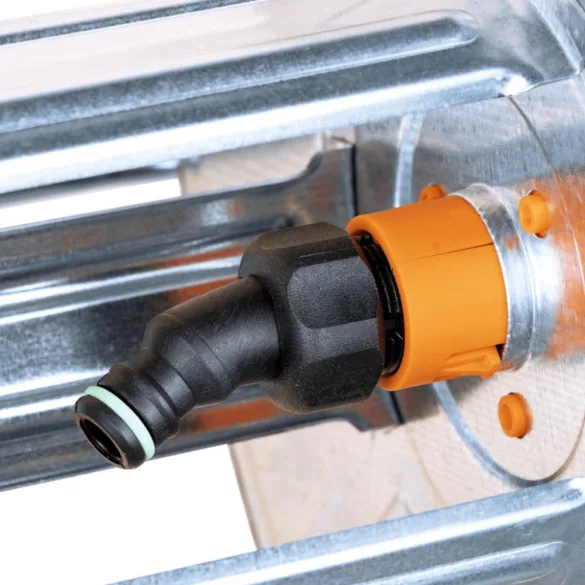 falra szerelhető acél tömlődob 50 m 1/2 / 35 m 3/4" tömlőhöz"