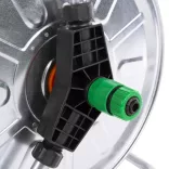 falra szerelhető acél tömlődob 50 m 1/2 tömlőhöz"