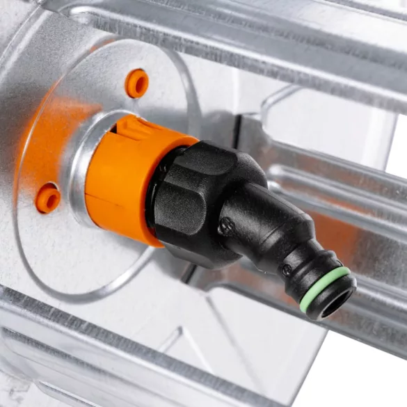 acél kerekes tömlődob 50 m 1/2-es vagy 35 m 3/4"-es tömlőhöz"