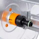 acél kerekes tömlődob 60 m 1/2 tömlőhöz"