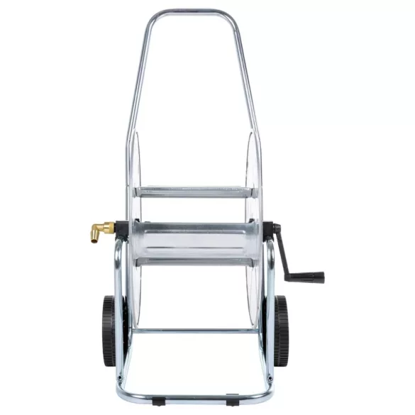 acél kerekes tömlődob 80 m 3/4 tömlőhöz"