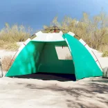 2 személyes tengerzöld vízálló gyorskioldó strandsátor