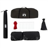 5 személyes barna vízálló horgászsátor