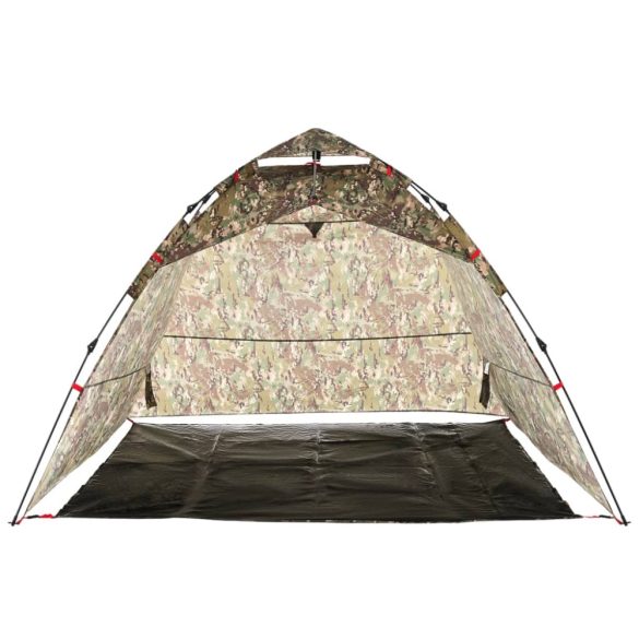4 személyes terepszínű felugró horgászsátor