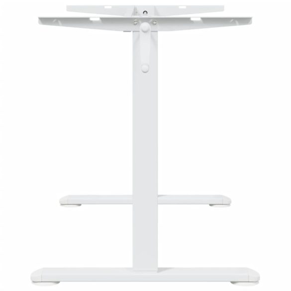 fehér acél álló asztalváz (94-135) x 60 x (70-114) cm