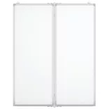 összecsukható alumínium mágnestábla 80x100x1,7 cm