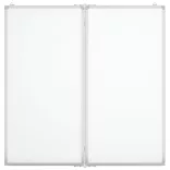 összecsukható alumínium mágnestábla 100x100x1,7 cm