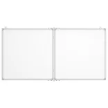 összecsukható alumínium mágnestábla 120x60x1,7 cm