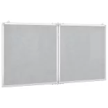 összecsukható alumínium mágnestábla 120x60x1,7 cm