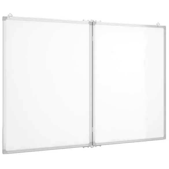 összecsukható alumínium mágnestábla 120x100x1,7 cm