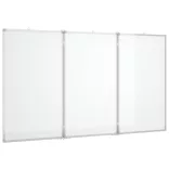 összecsukható alumínium mágnestábla 120x100x1,7 cm