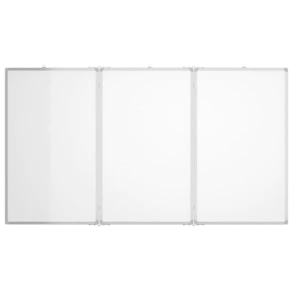 összecsukható alumínium mágnestábla 150x80x1,7 cm