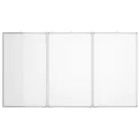 összecsukható alumínium mágnestábla 150x100x1,7 cm