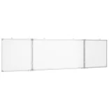 összecsukható alumínium mágnestábla 160x40x1,7 cm