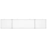 összecsukható alumínium mágnestábla 200x40x1,7 cm