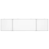 összecsukható alumínium mágnestábla 200x50x1,7 cm