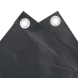 antracitszürke PVC belátás elleni erkélyparaván 300x75 cm