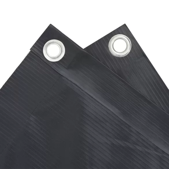 antracitszürke PVC belátás elleni erkélyparaván 300x75 cm