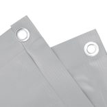 szürke PVC belátás elleni erkélyparaván 400x75 cm