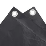 antracitszürke PVC belátás elleni erkélyparaván 300x90 cm