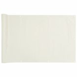 fehér PVC belátás elleni erkélyparaván 600x120 cm