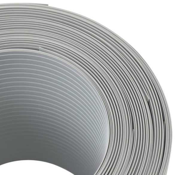 10 db világosszürke PVC belátás elleni árnyékoló 252,5 x 19 cm