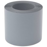 10 db szürke PVC belátás elleni árnyékoló 252,5 x 19 cm